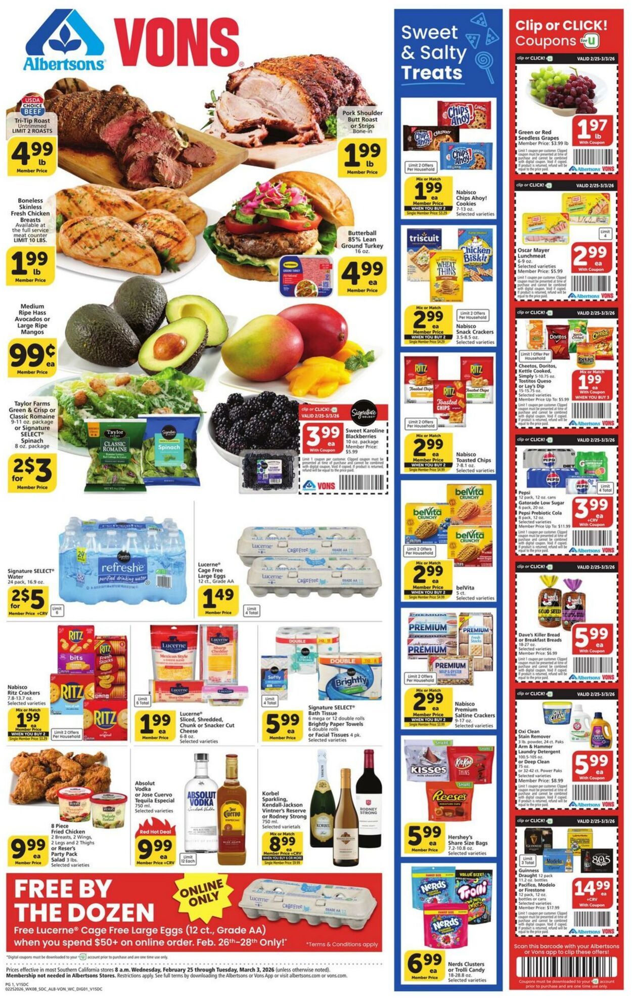 Weekly ad Vons 02/25/2026 - 03/03/2026