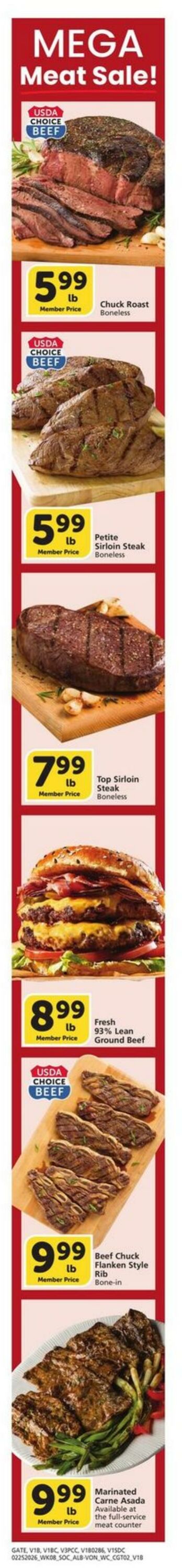 Weekly ad Vons 02/25/2026 - 03/03/2026