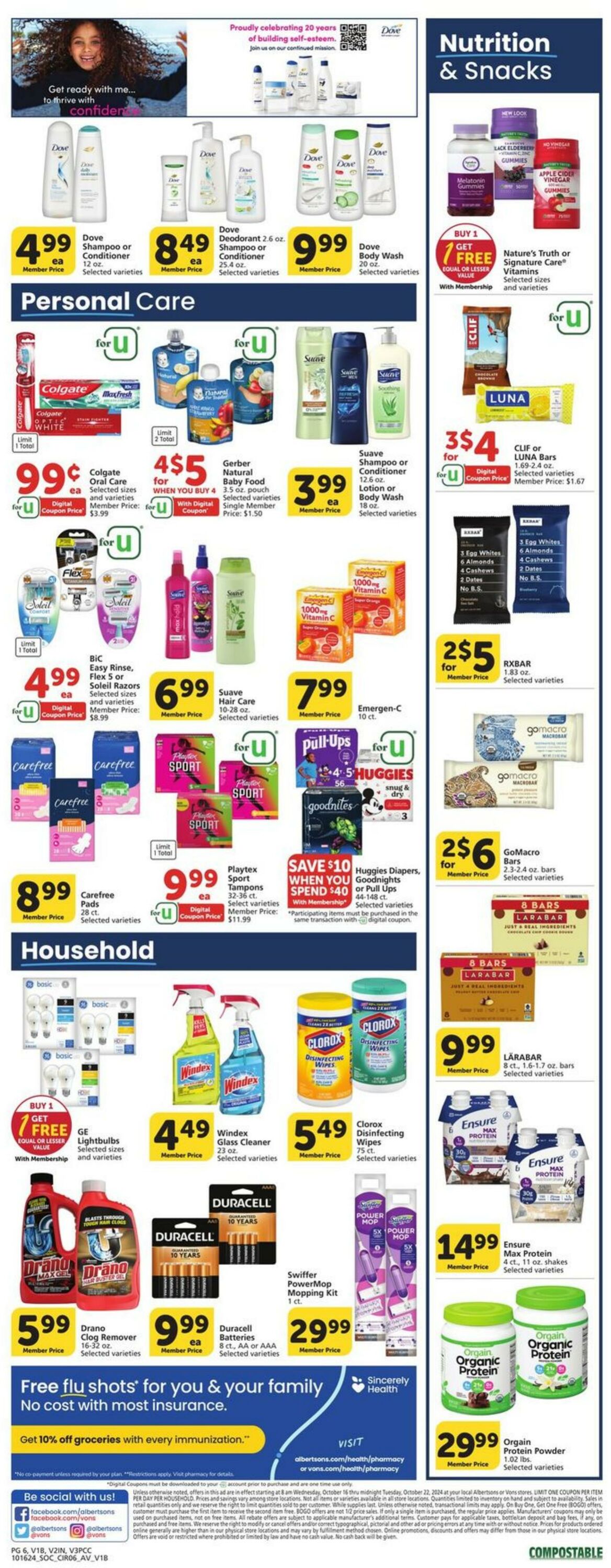 Weekly ad Vons 10/16/2024 - 10/22/2024