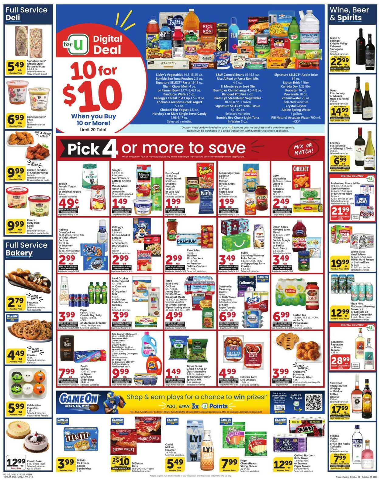 Weekly ad Vons 10/16/2024 - 10/22/2024