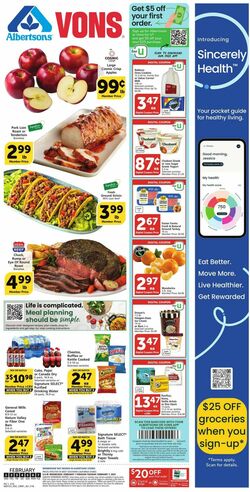 Weekly ad Vons 02/01/2023 - 02/07/2023