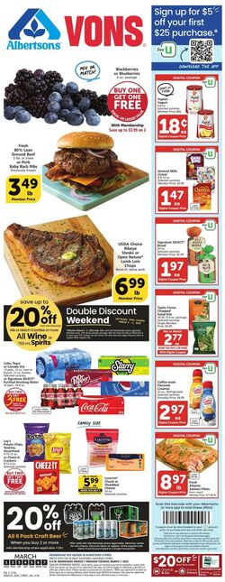 Weekly ad Vons 03/01/2023 - 03/07/2023