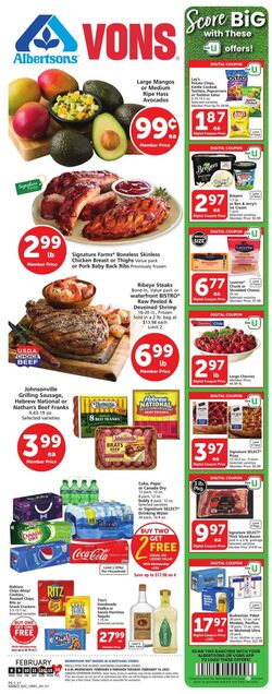 Weekly ad Vons 02/08/2023 - 02/14/2023
