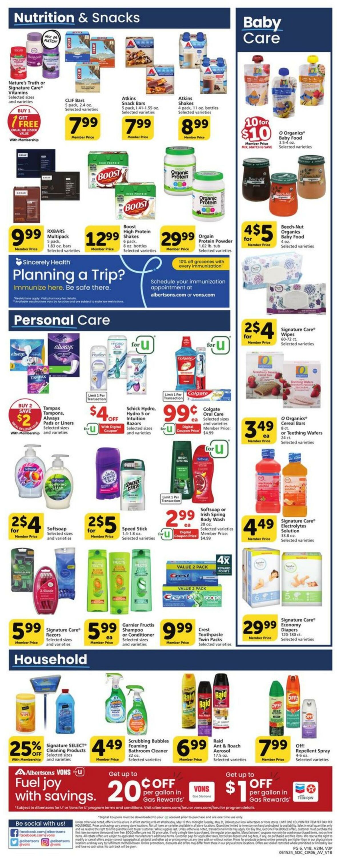 Weekly ad Vons 05/15/2024 - 05/21/2024