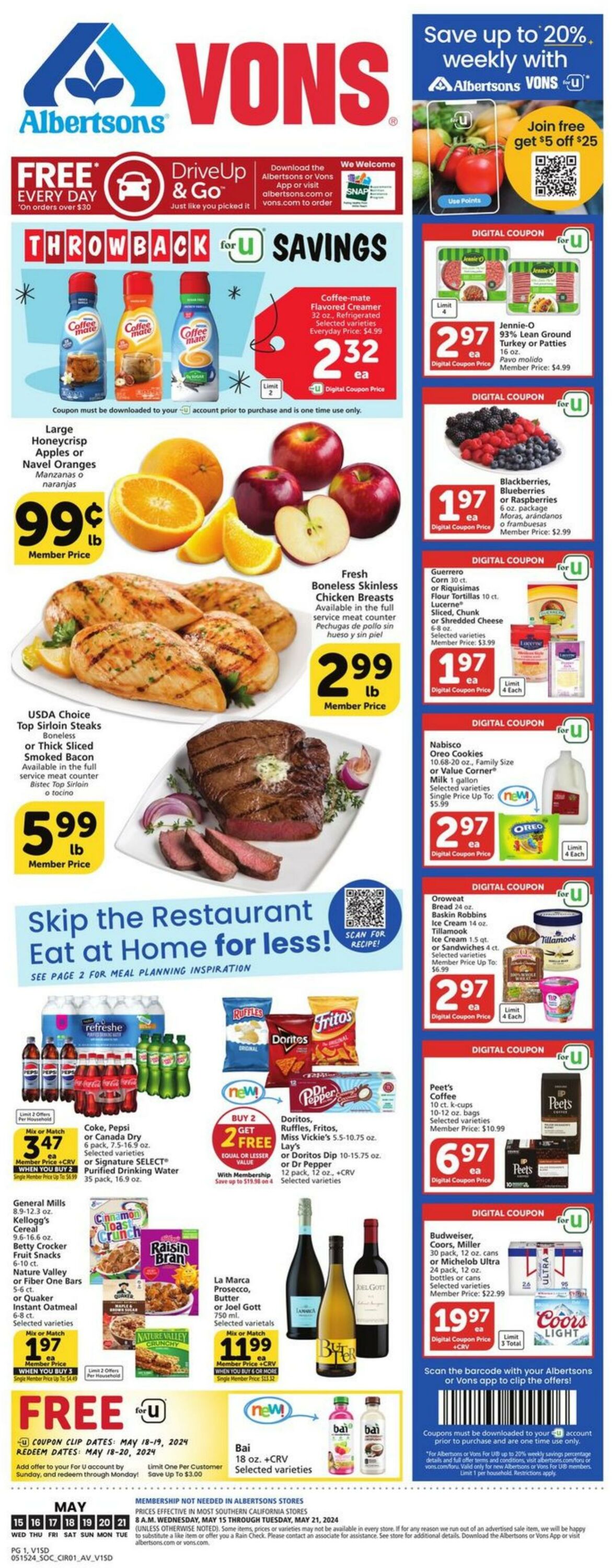 Vons Promotional weekly ads