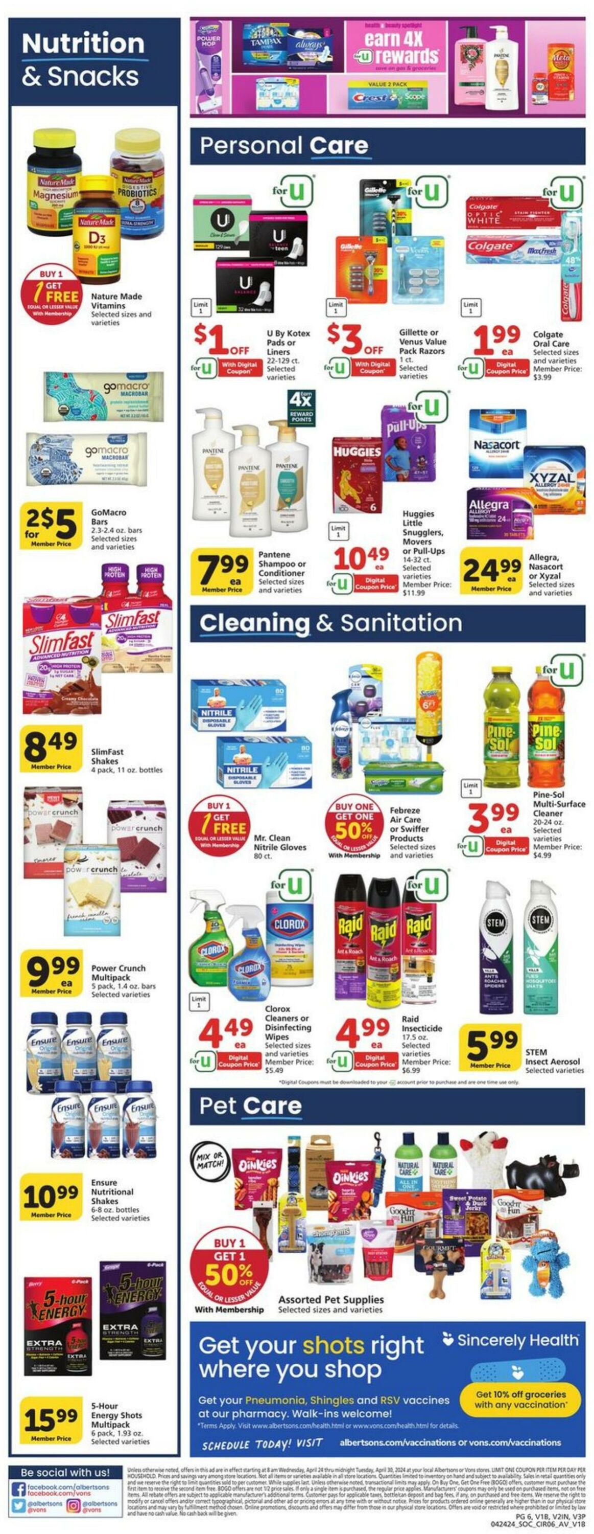 Weekly ad Vons 04/24/2024 - 04/30/2024