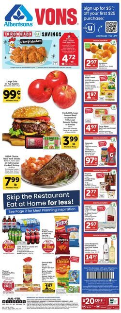 Weekly ad Vons 01/31/2024 - 02/06/2024