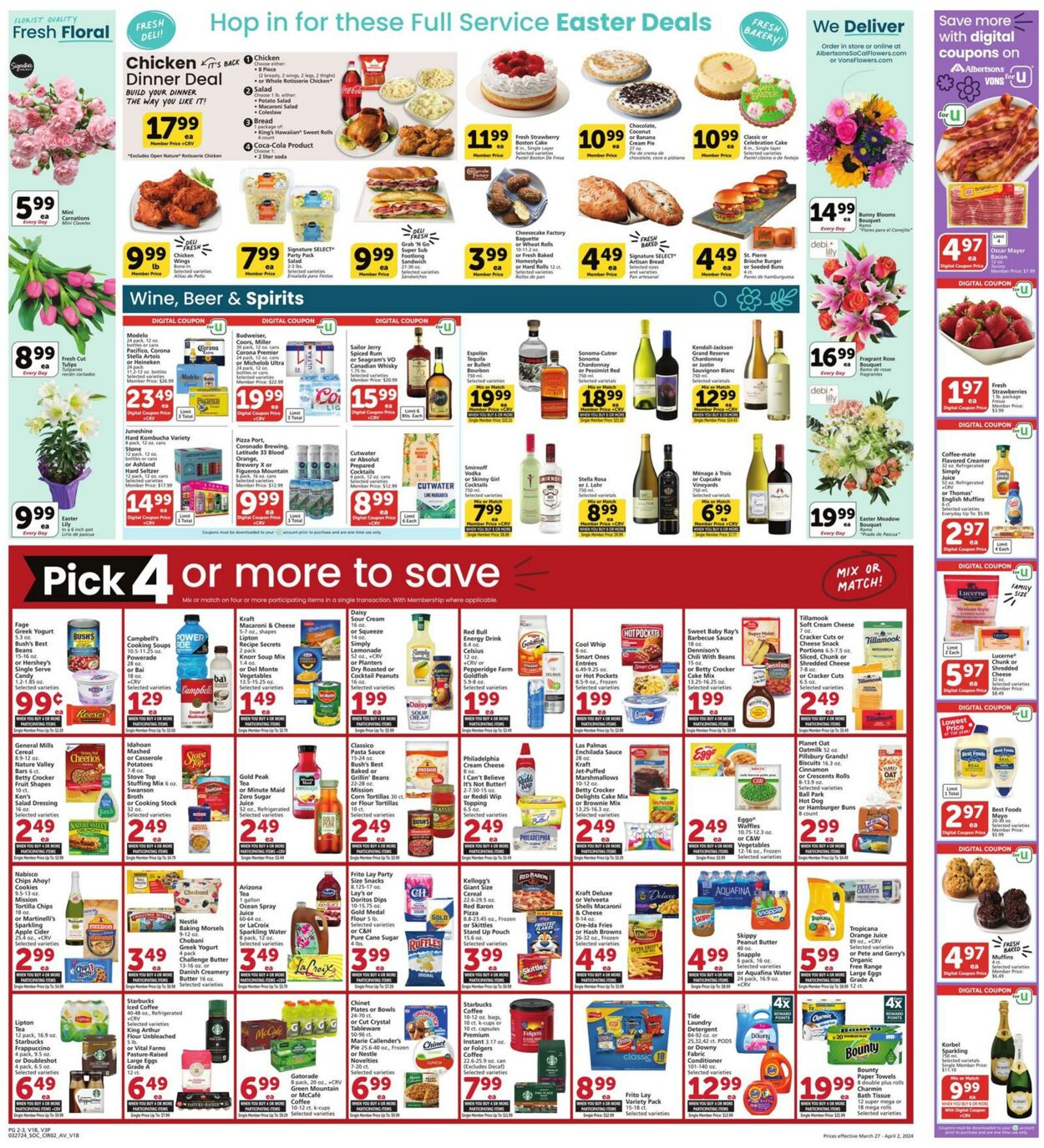 Weekly ad Vons 03/27/2024 - 04/02/2024