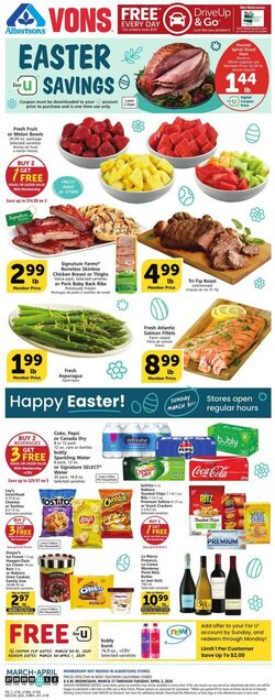 Weekly ad Vons 05/04/2022 - 05/24/2022
