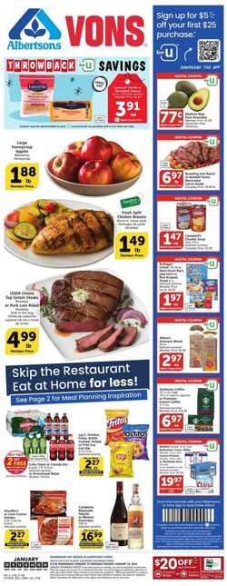Weekly ad Vons 01/10/2024 - 01/16/2024