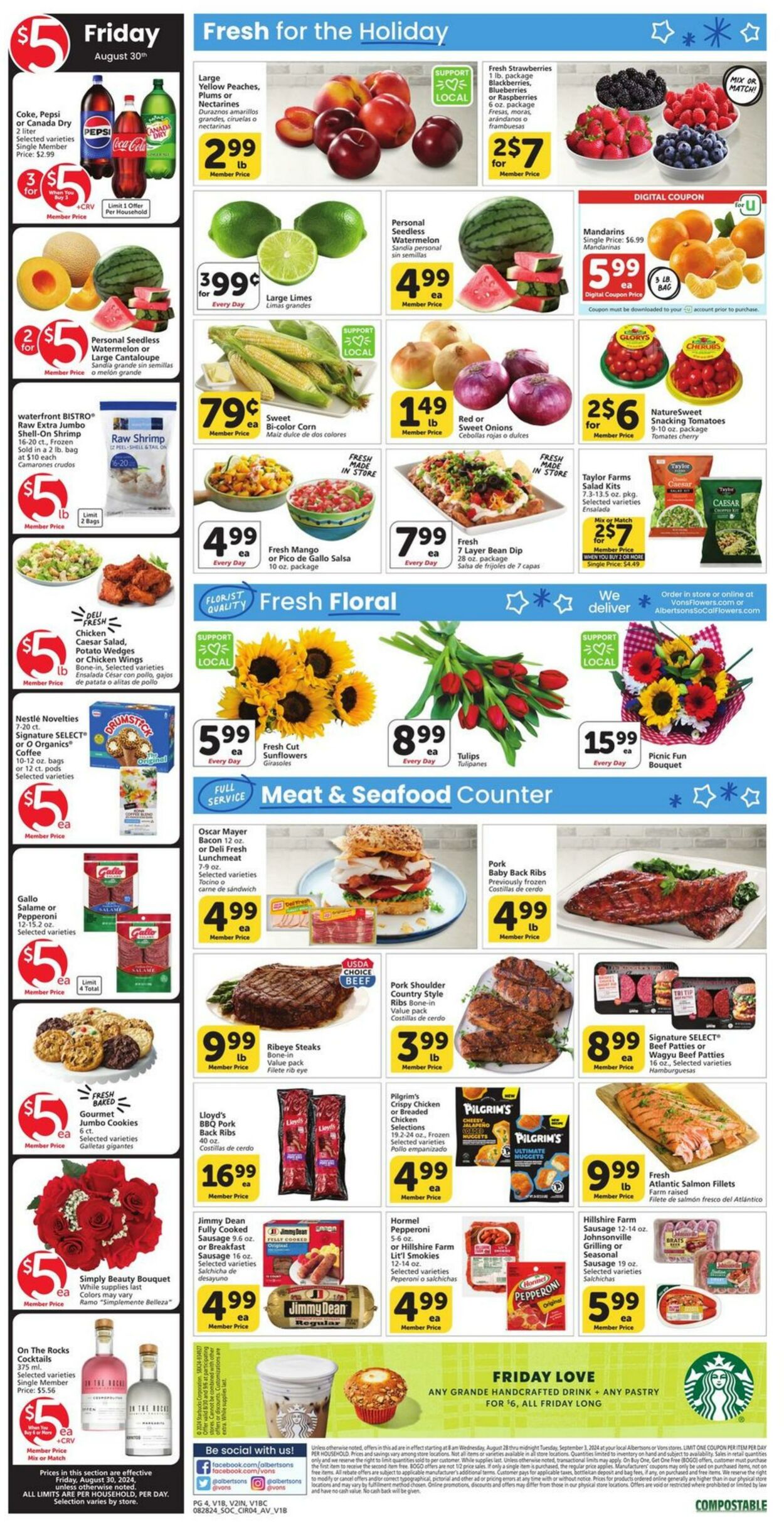 Weekly ad Vons 08/28/2024 - 09/03/2024