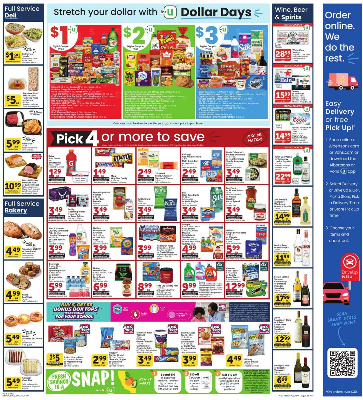 Weekly ad Vons 08/14/2024 - 08/20/2024