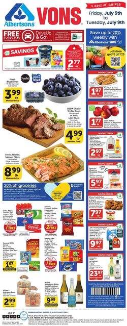 Weekly ad Vons 11/30/2022 - 12/06/2022