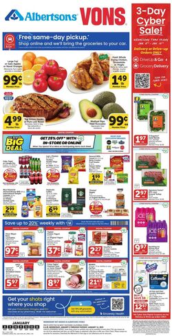 Weekly ad Vons 01/08/2025 - 01/14/2025