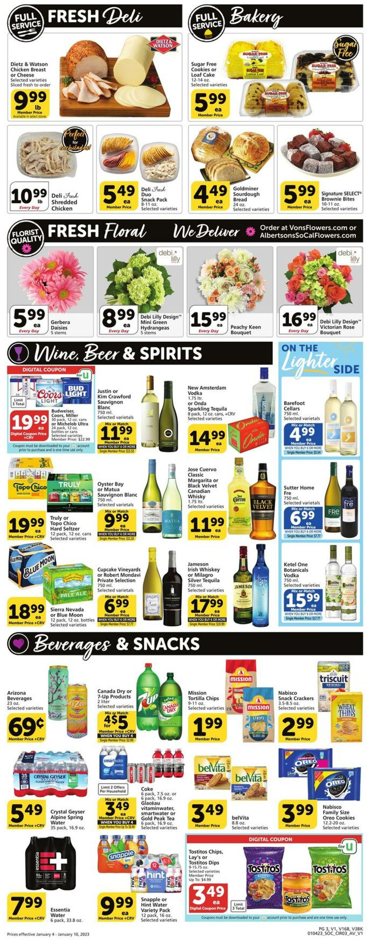 Weekly ad Vons 01/04/2023 - 01/10/2023