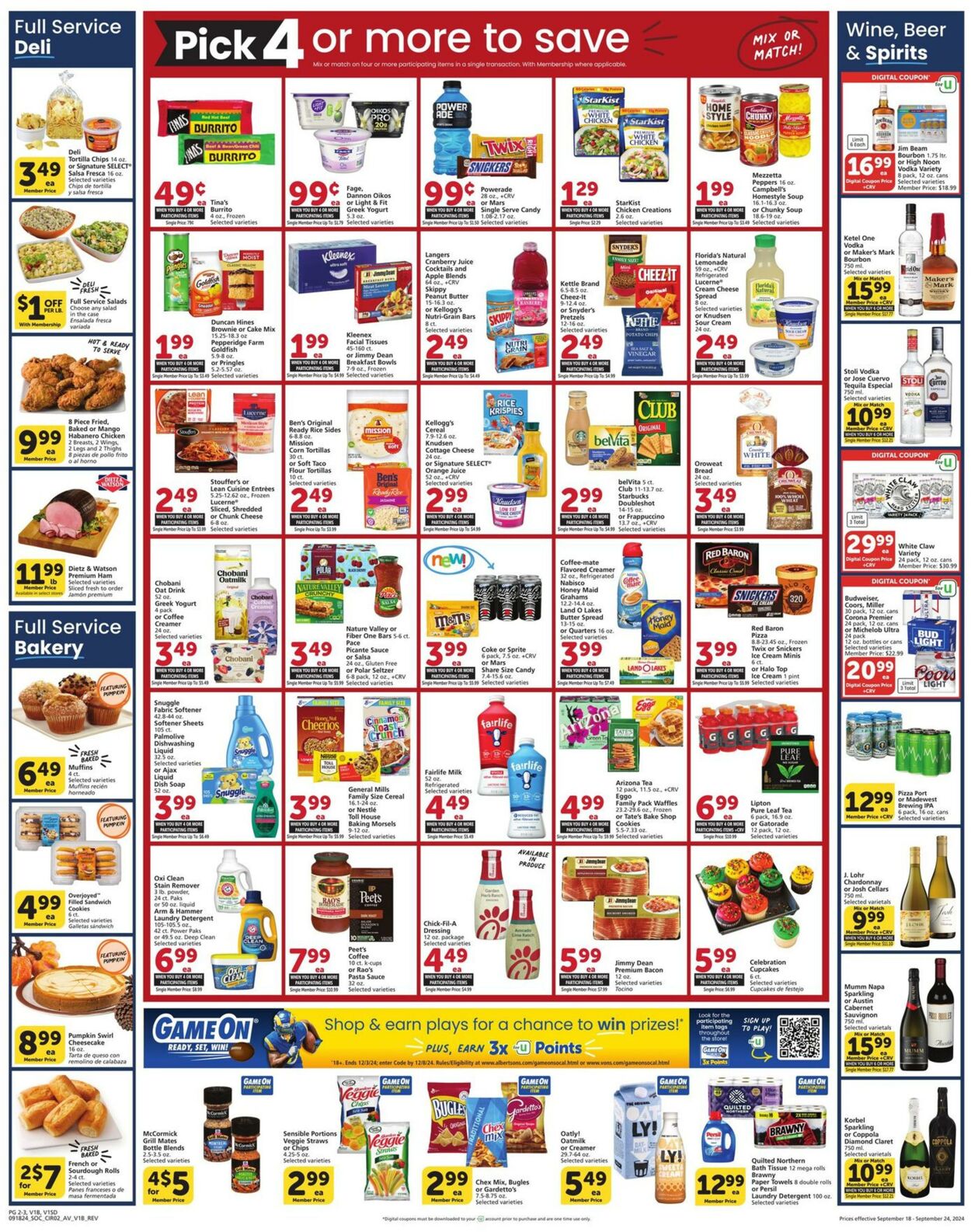 Weekly ad Vons 09/18/2024 - 09/24/2024