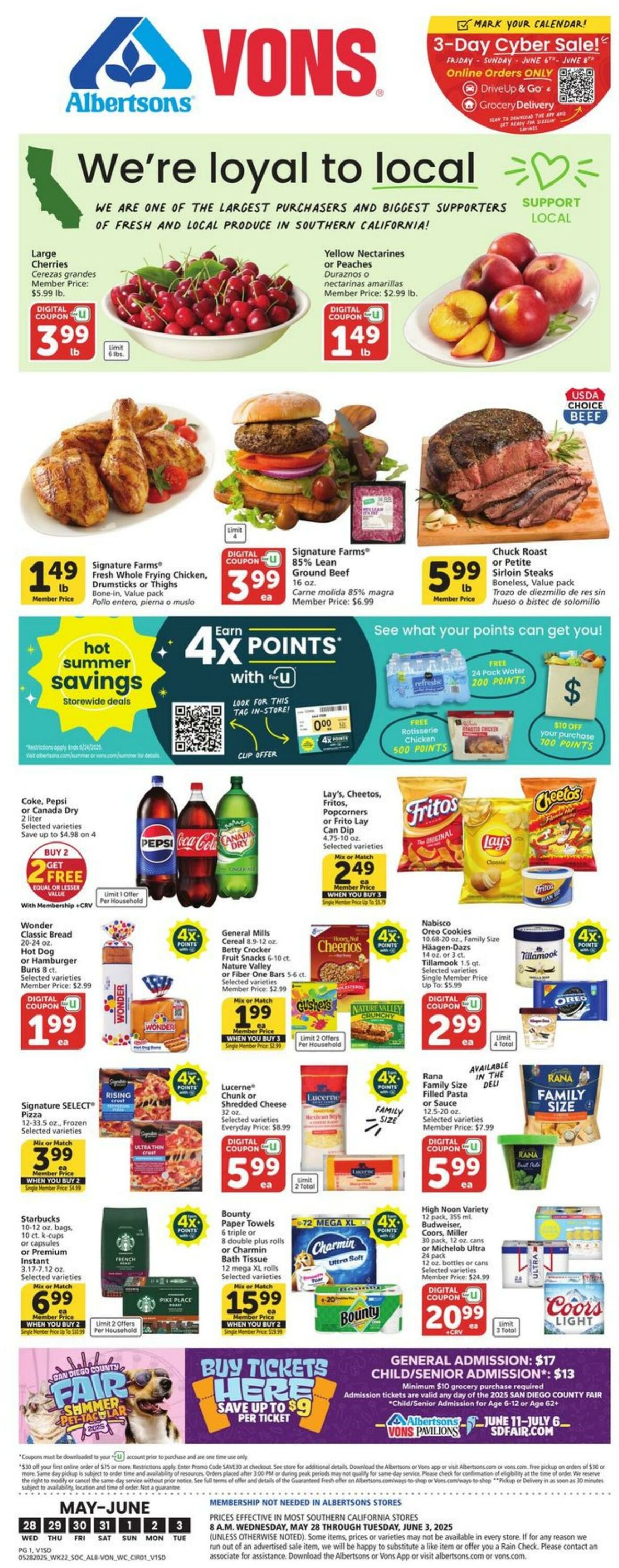 Weekly ad Vons 05/28/2025 - 06/03/2025