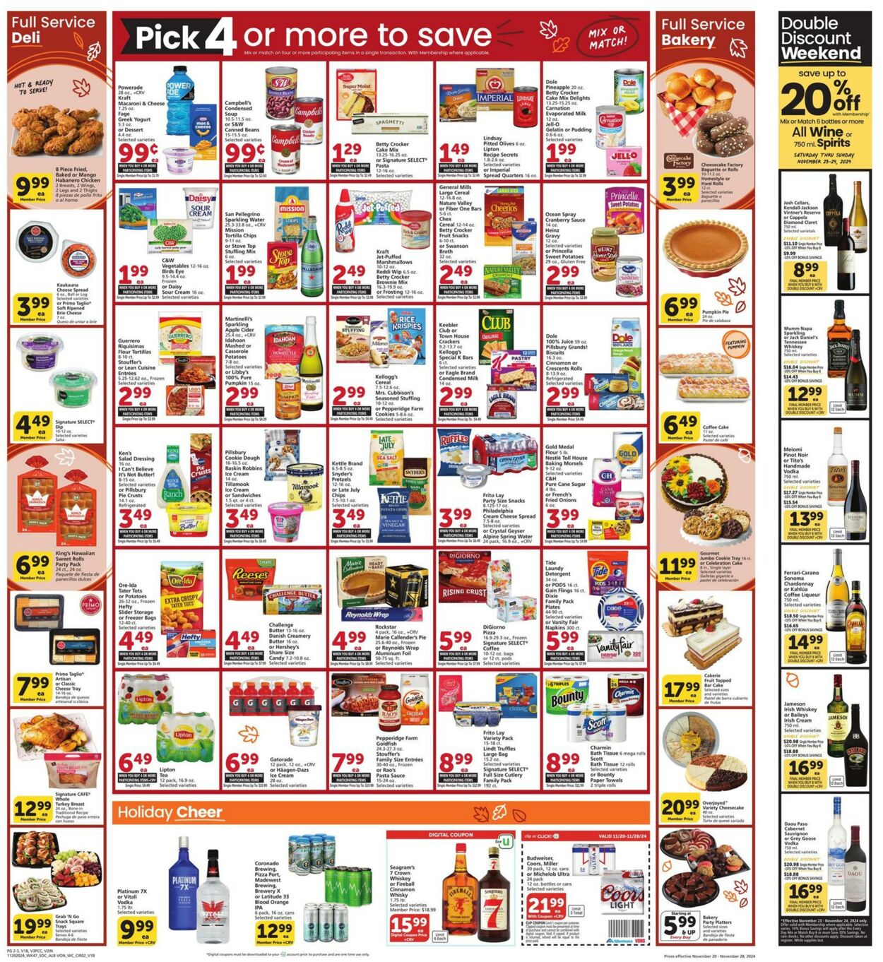 Weekly ad Vons 11/20/2024 - 11/28/2024