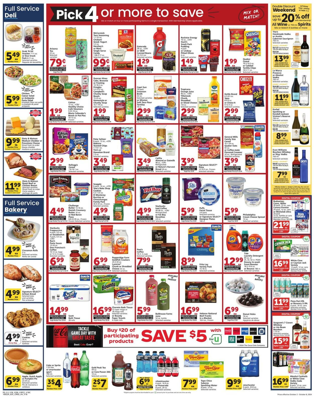 Weekly ad Vons 10/02/2024 - 10/08/2024