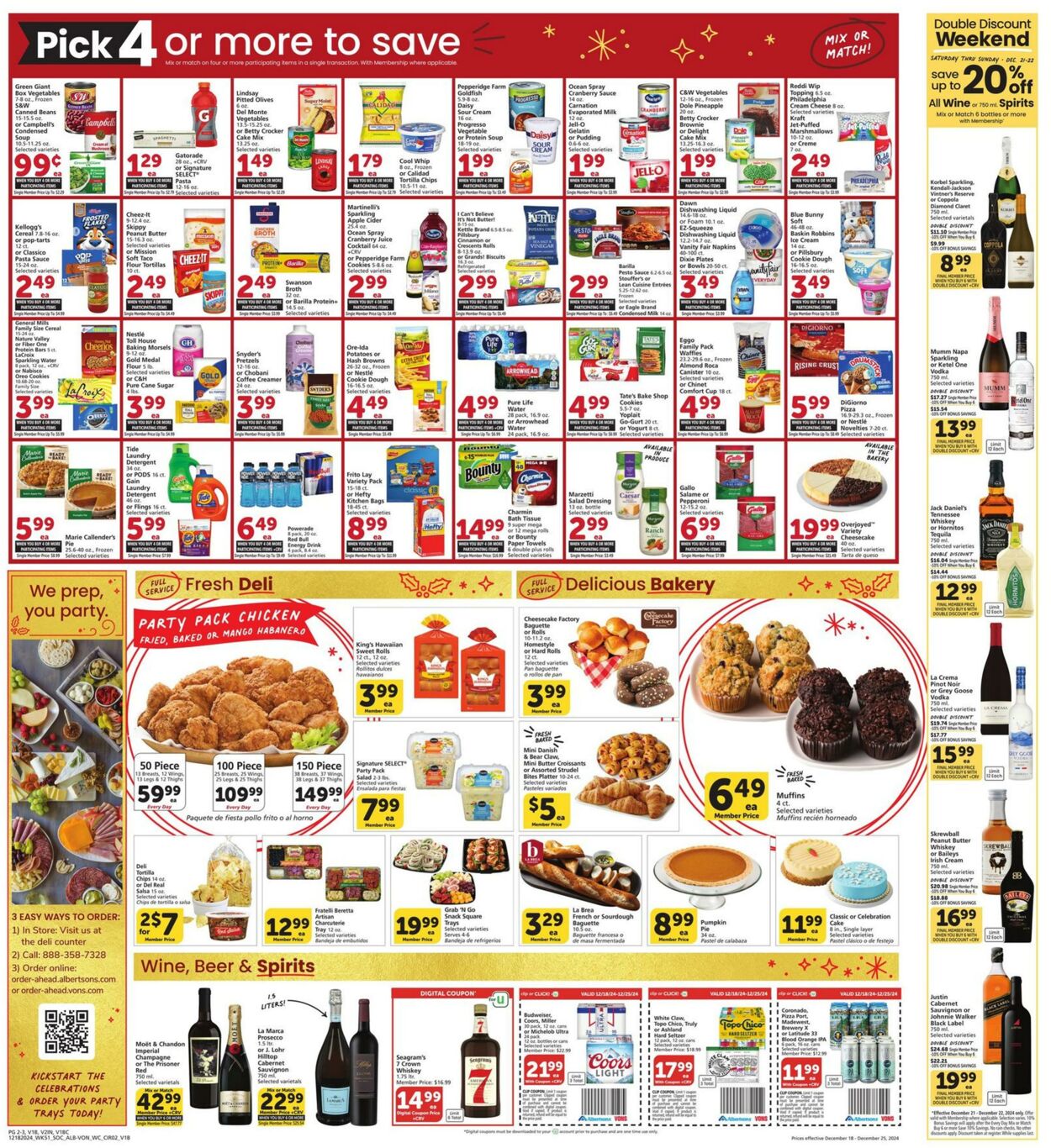 Weekly ad Vons 12/18/2024 - 12/25/2024