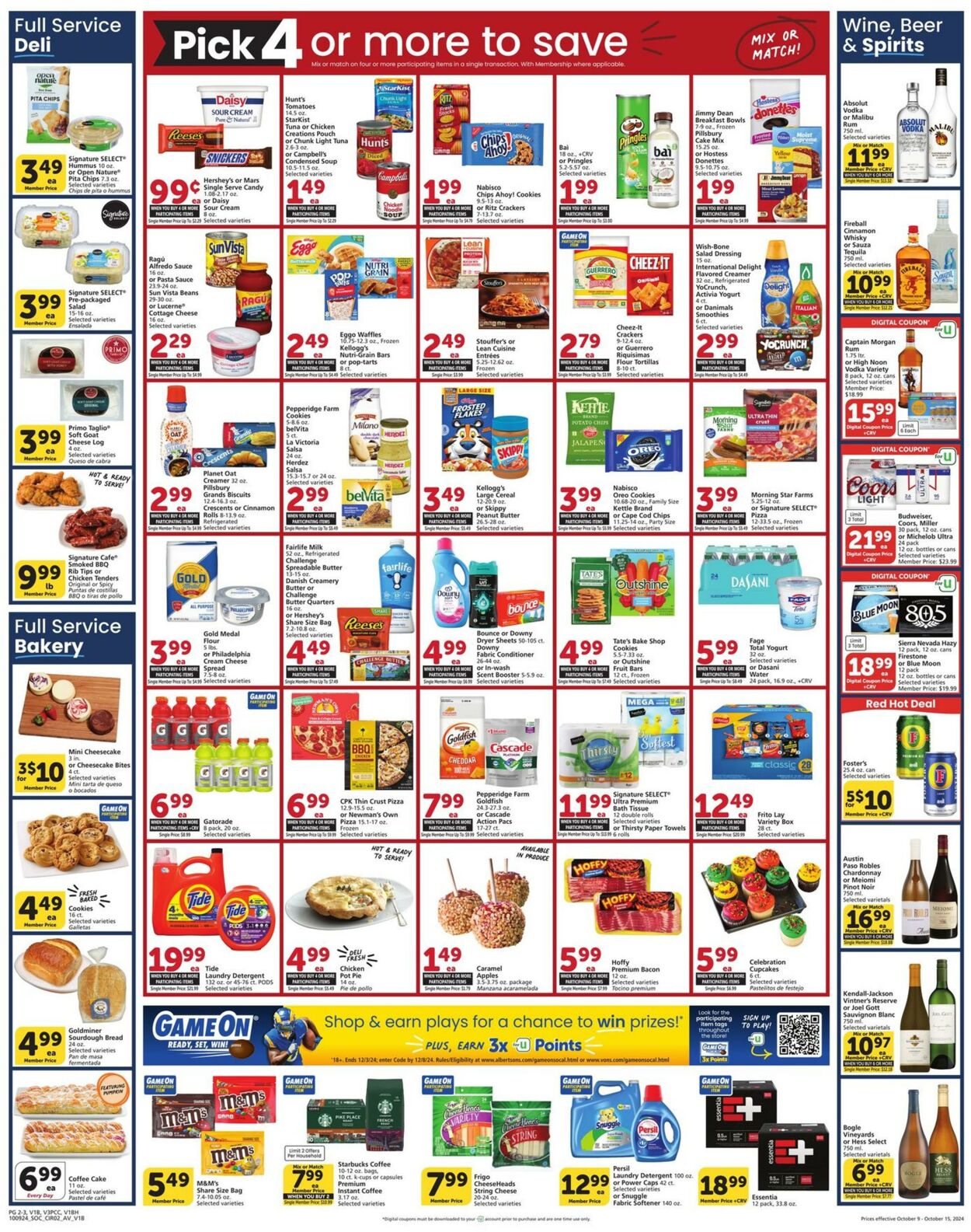 Weekly ad Vons 10/09/2024 - 10/15/2024