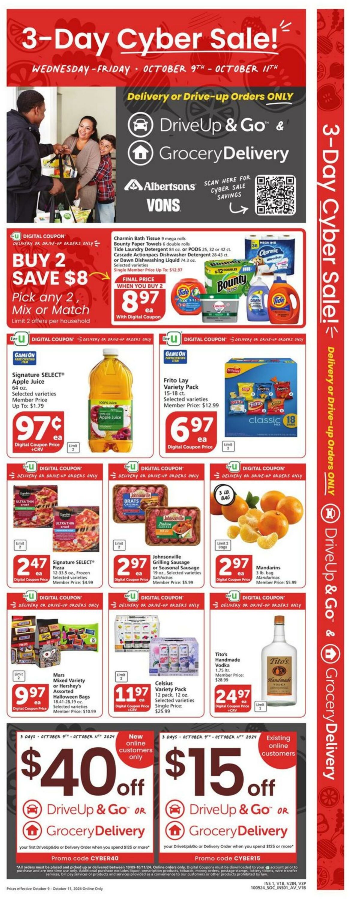 Weekly ad Vons 10/09/2024 - 10/15/2024