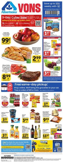 Weekly ad Vons 11/06/2024 - 11/12/2024