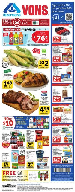 Weekly ad Vons 04/10/2024 - 04/16/2024