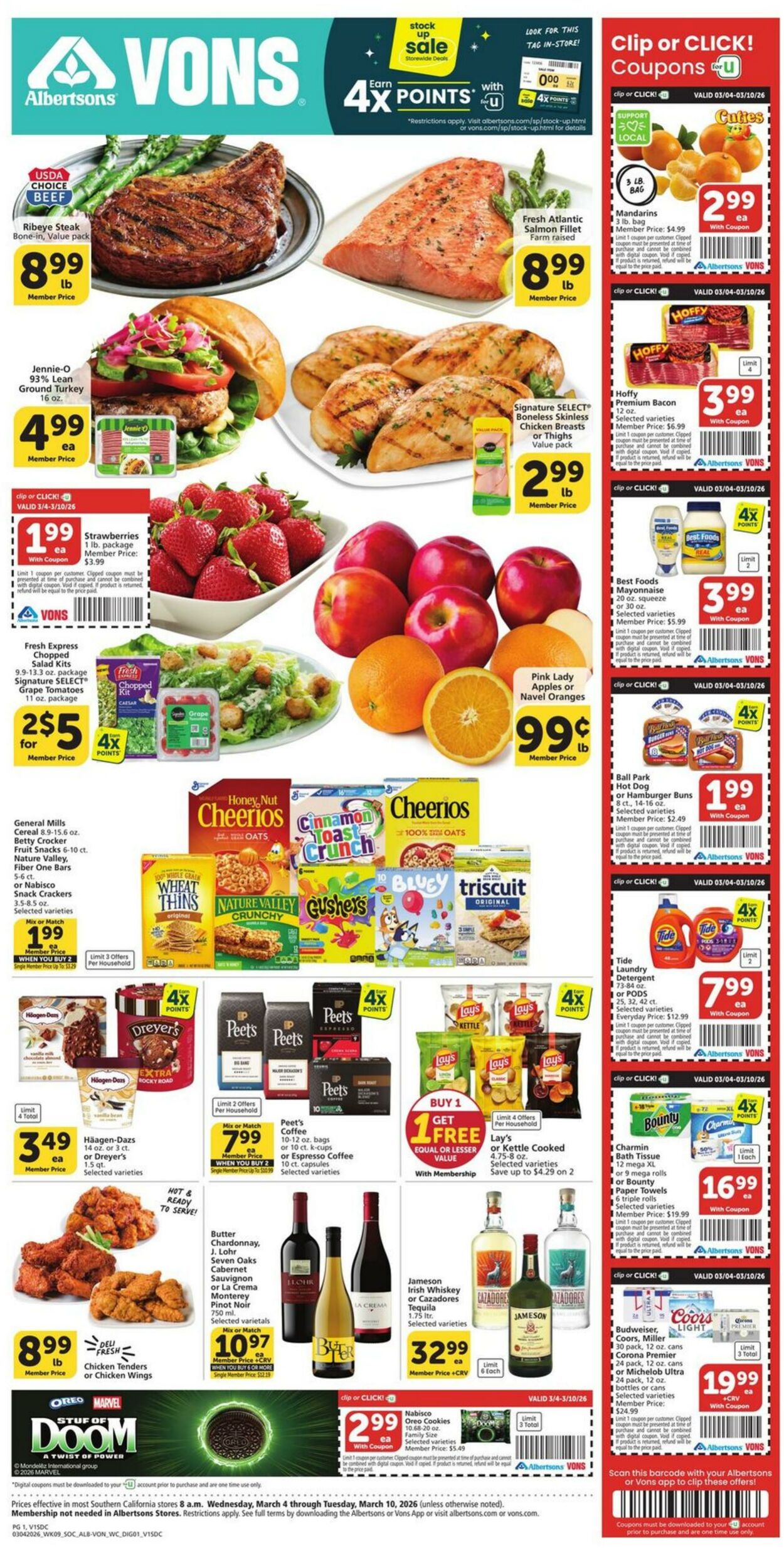 Weekly ad Vons 03/04/2026 - 03/10/2026