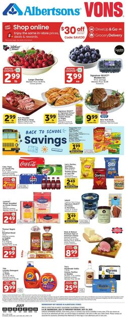 Weekly ad Vons 07/23/2025 - 07/29/2025