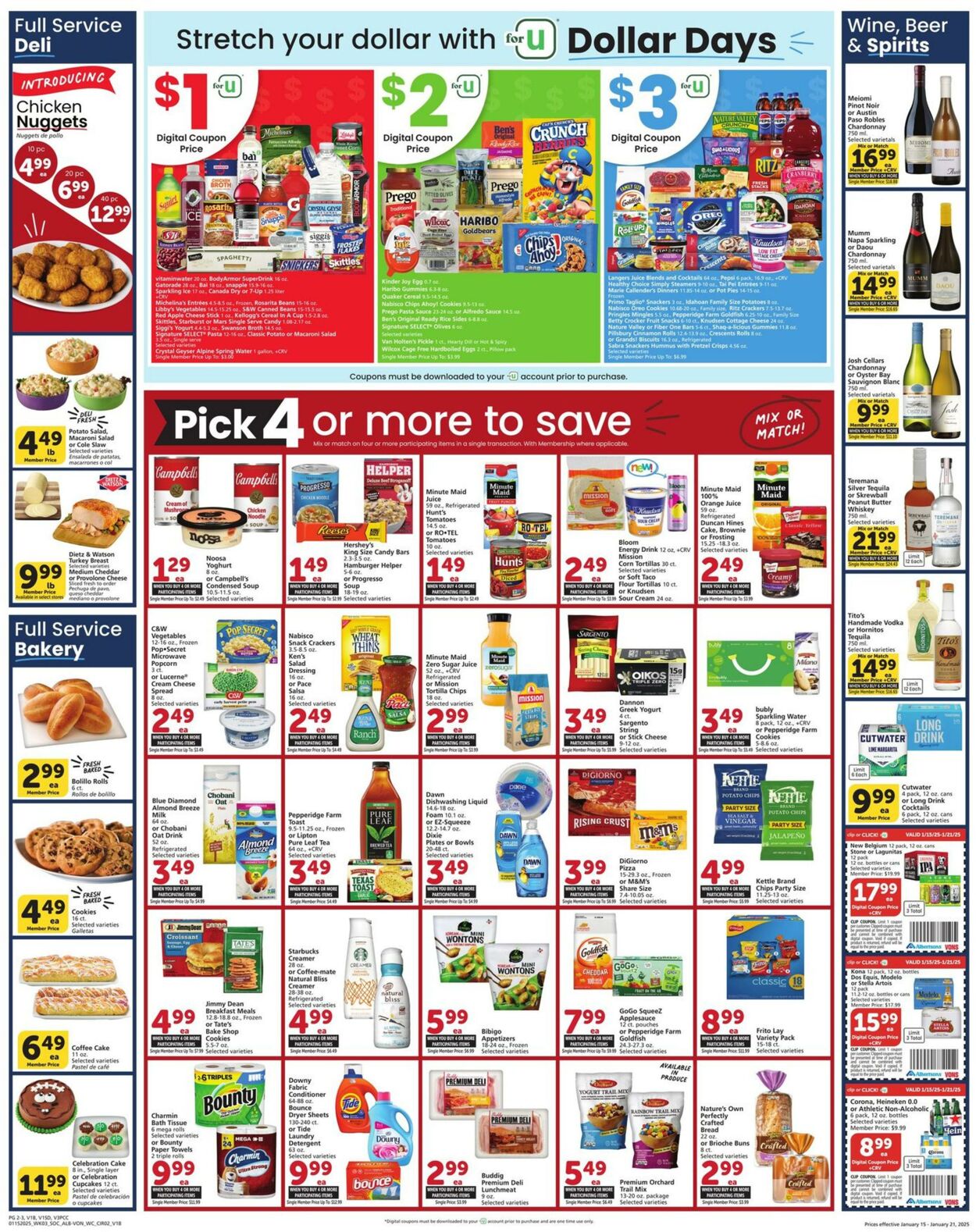 Weekly ad Vons 01/15/2025 - 01/21/2025