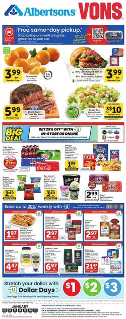 Weekly ad Vons 01/15/2025 - 01/21/2025