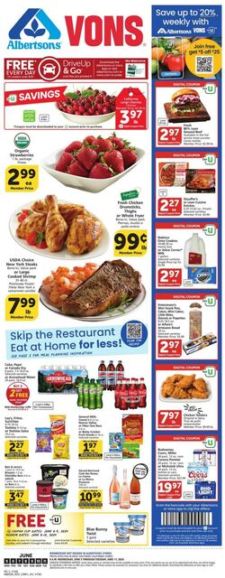 Weekly ad Vons 06/05/2024 - 06/25/2024