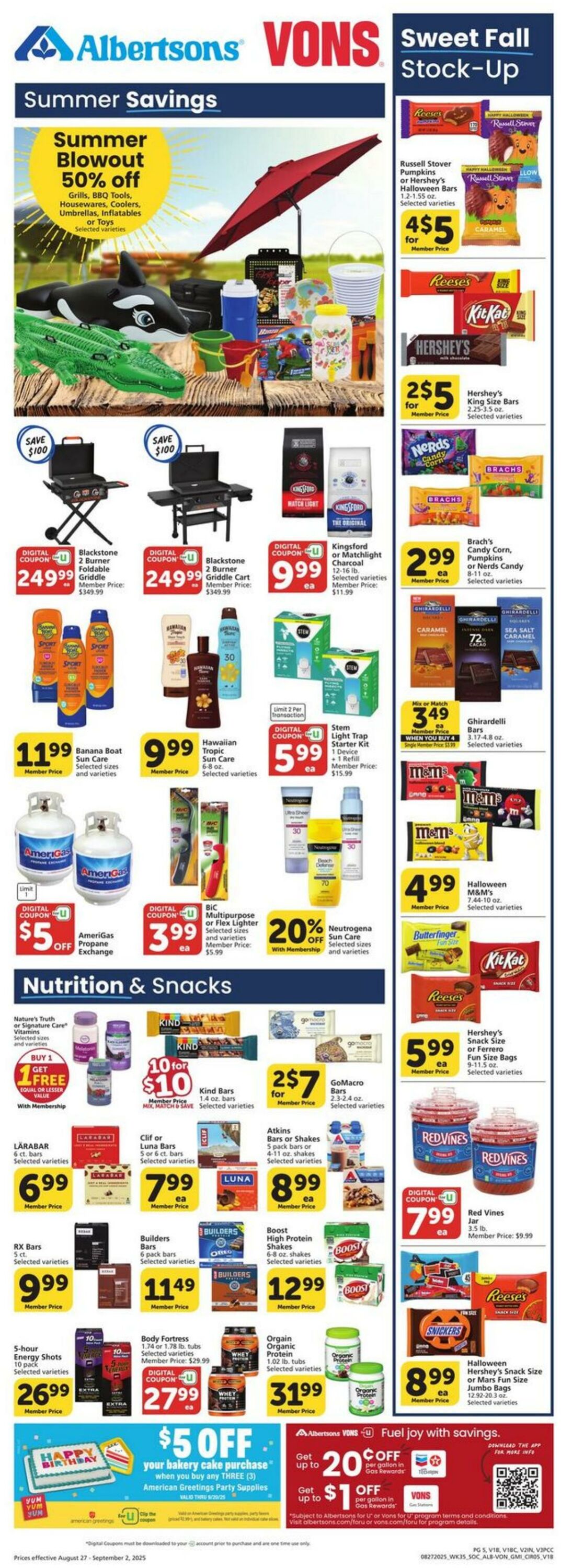 Weekly ad Vons 08/27/2025 - 09/02/2025