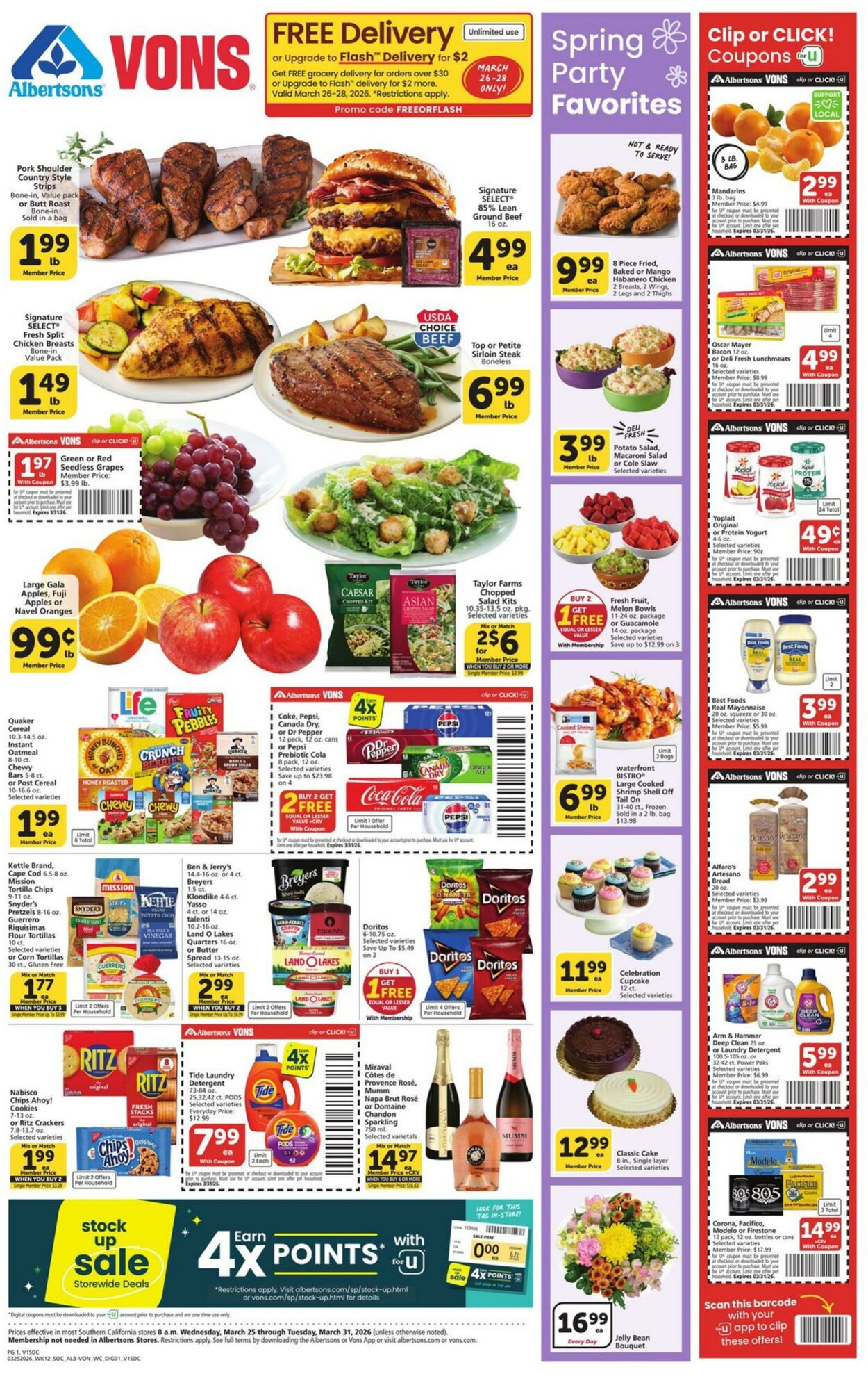 Weekly ad Vons 03/25/2026 - 03/31/2026