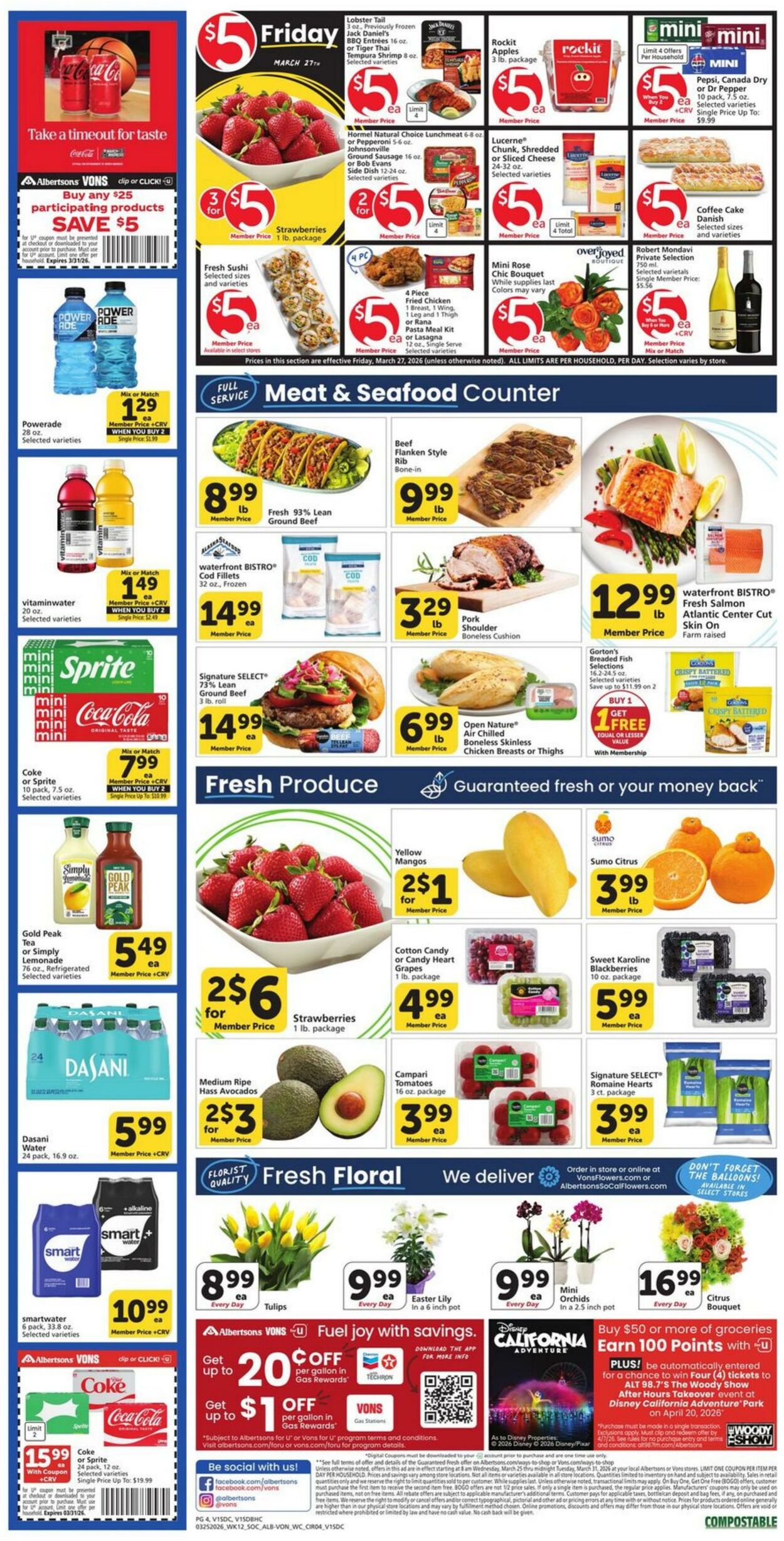Weekly ad Vons 03/25/2026 - 03/31/2026