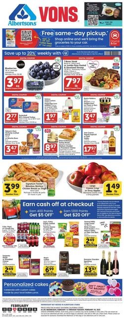 Weekly ad Vons 11/09/2023 - 12/31/2024