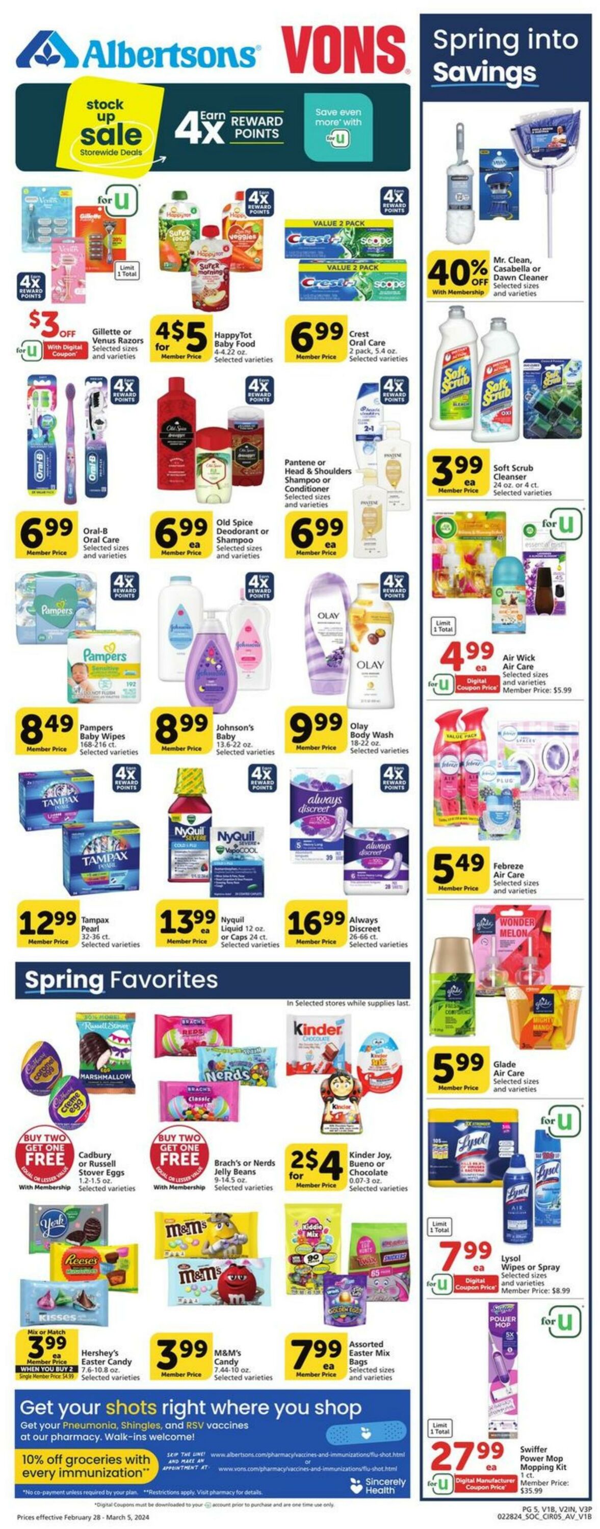 Weekly ad Vons 02/28/2024 - 03/05/2024