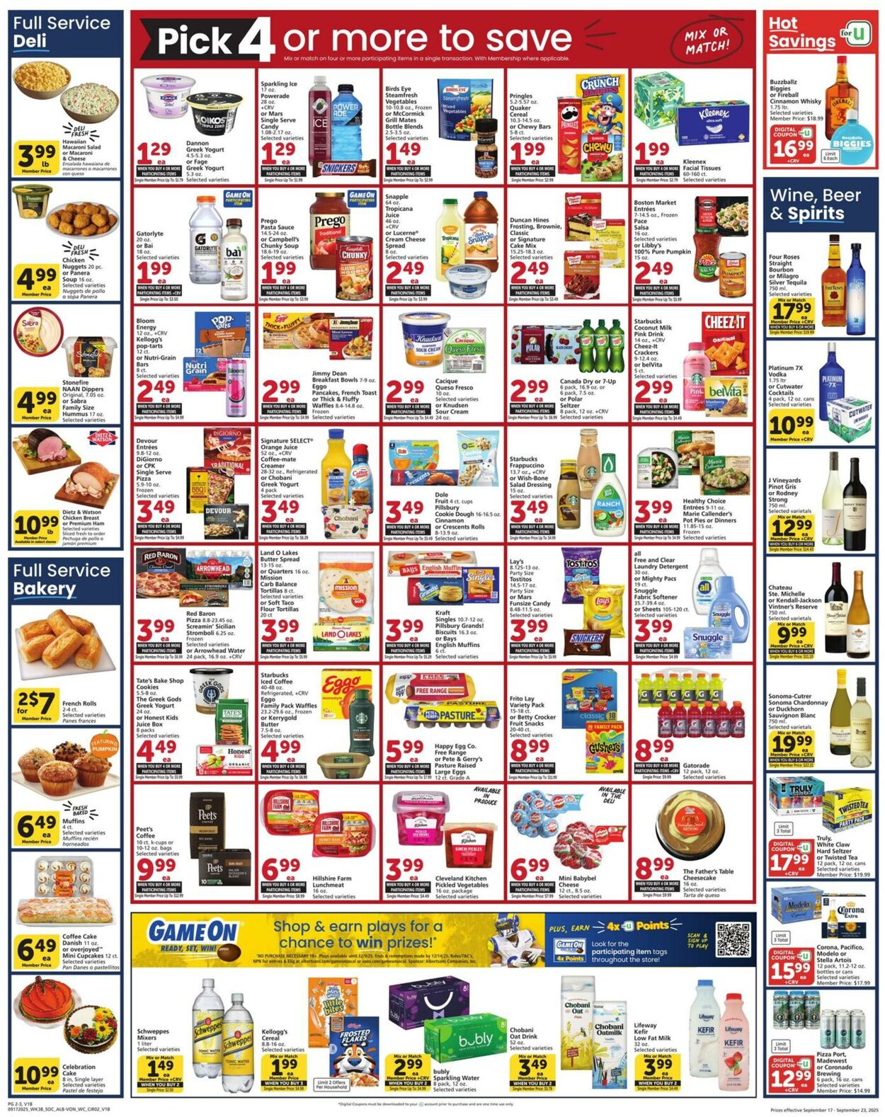 Weekly ad Vons 09/17/2025 - 09/23/2025