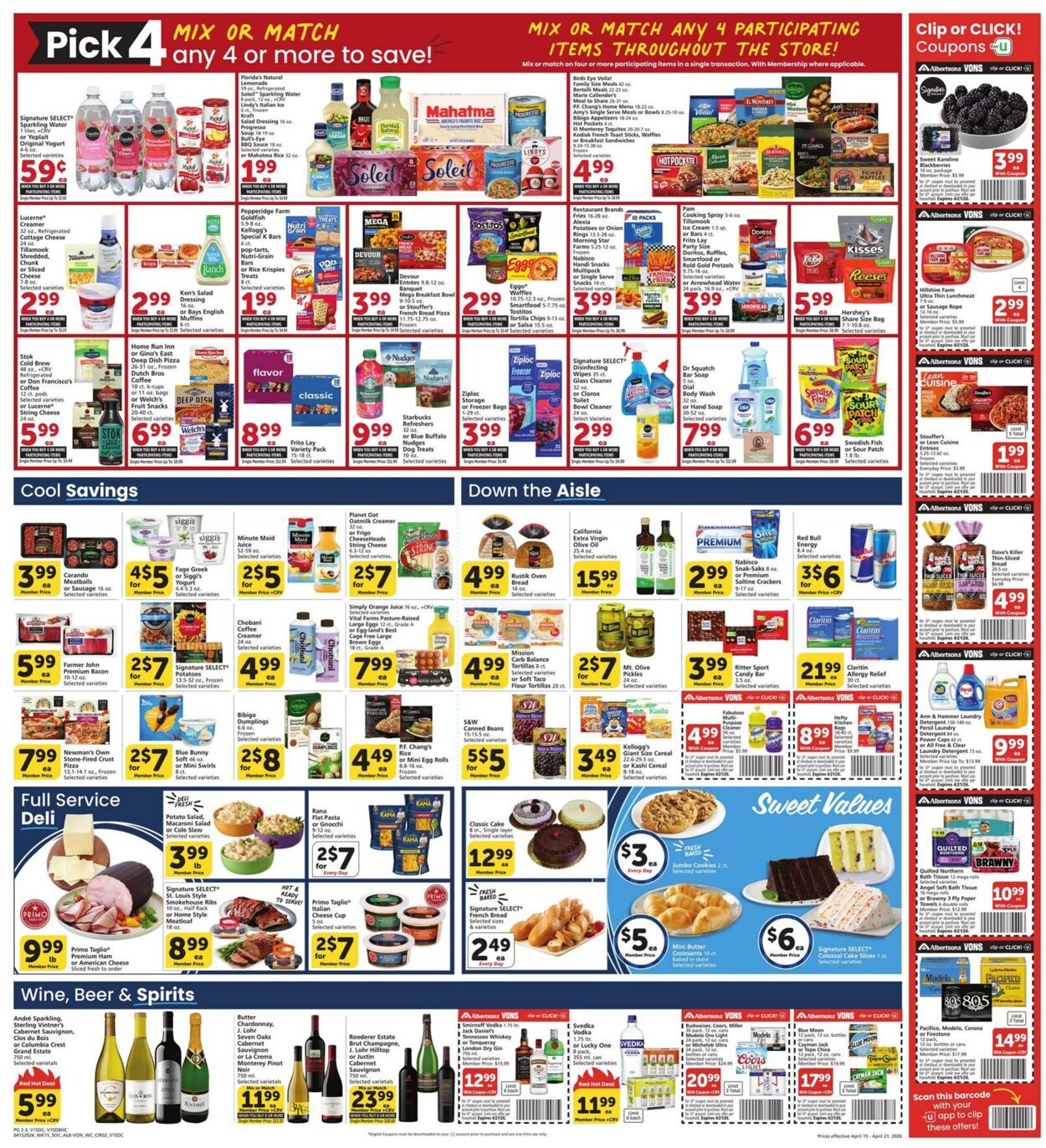 Weekly ad Vons 04/15/2026 - 04/21/2026