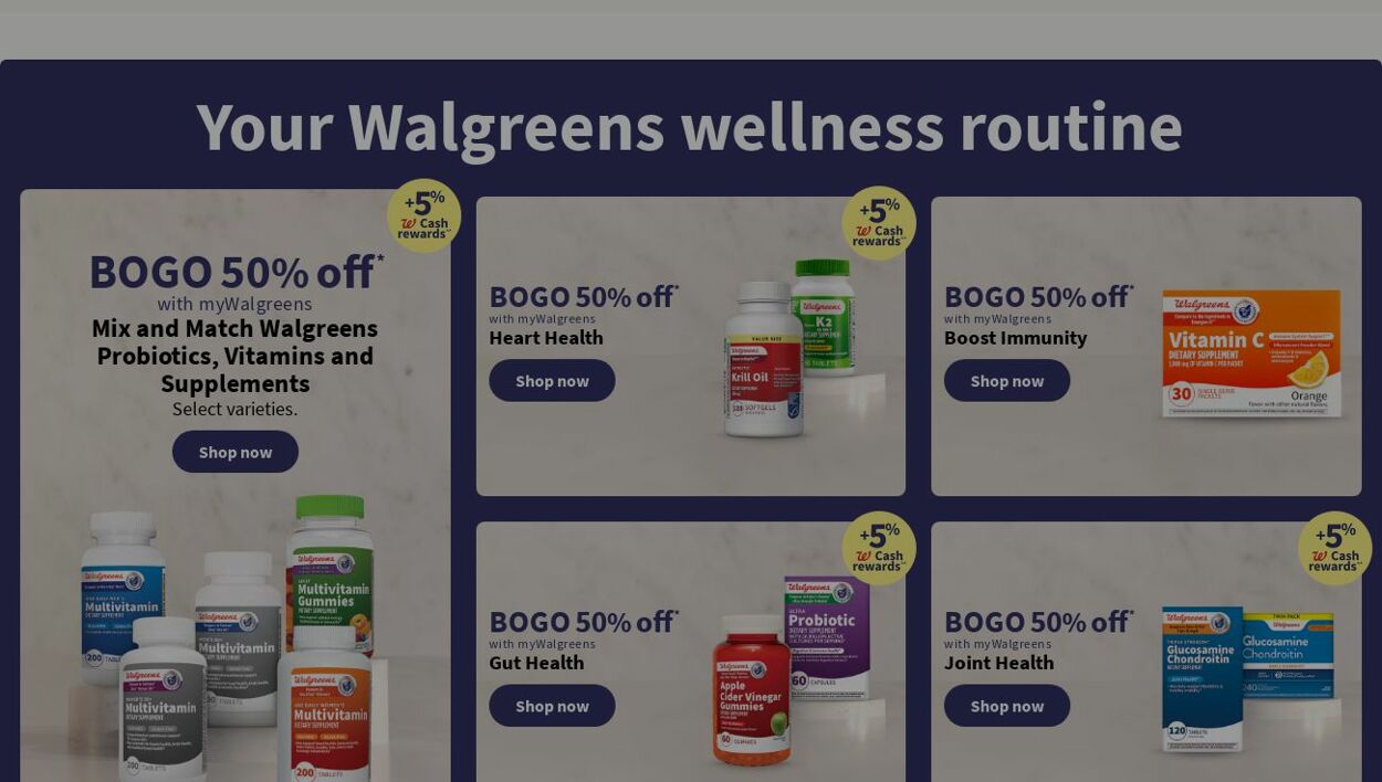 Weekly ad Walgreens 09/16/2024 - 09/25/2024