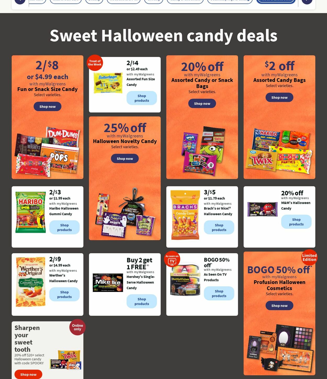 Weekly ad Walgreens 10/07/2024 - 10/16/2024