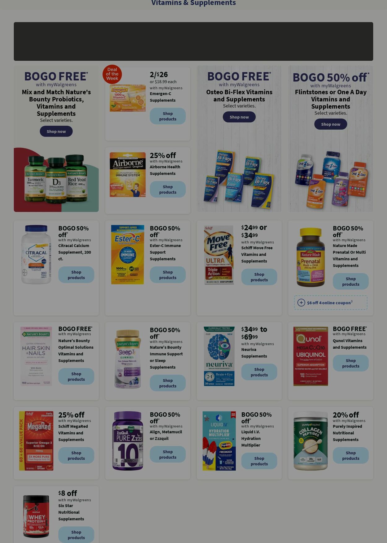 Weekly ad Walgreens 08/26/2024 - 09/04/2024