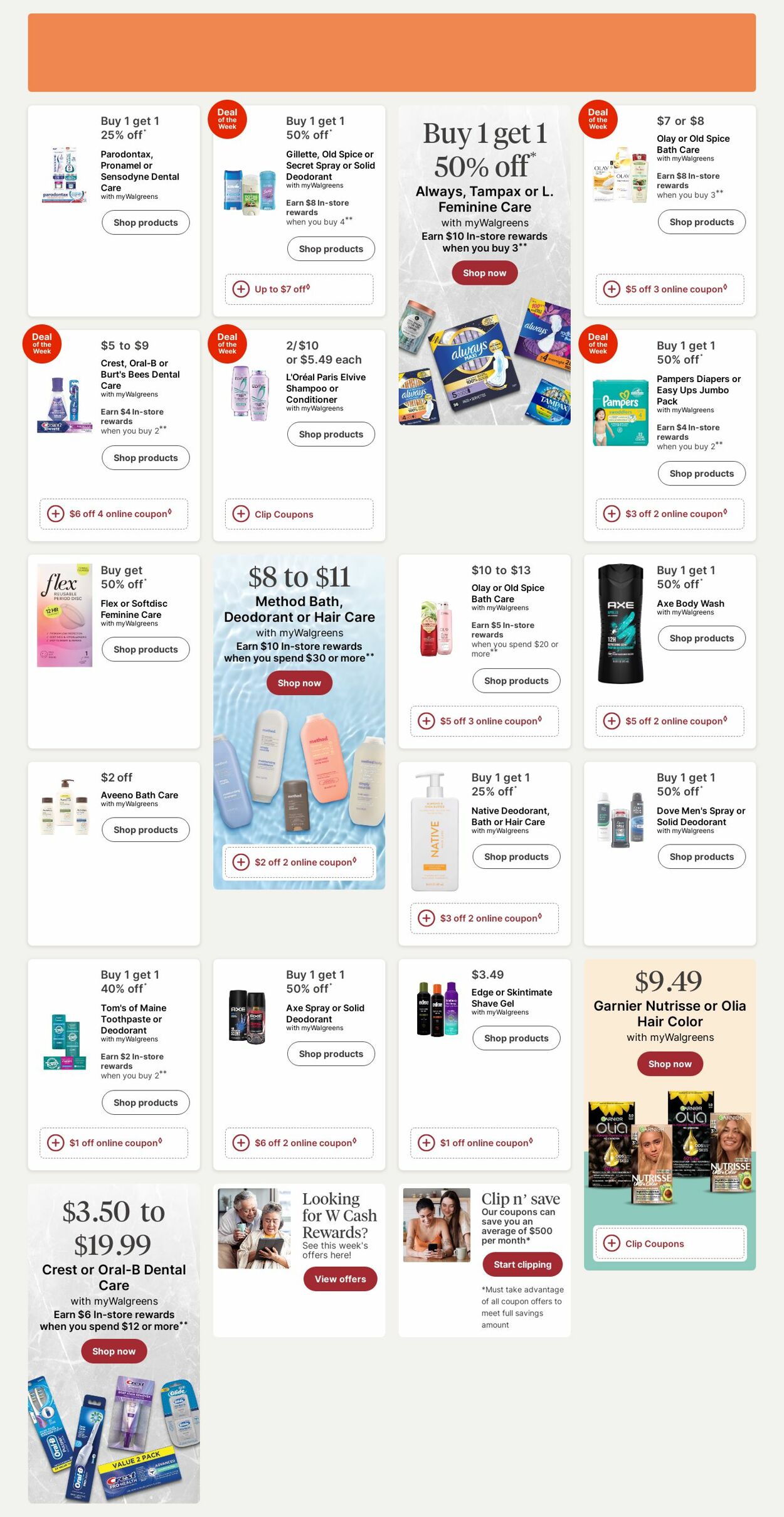 Weekly ad Walgreens 07/28/2025 - 08/06/2025