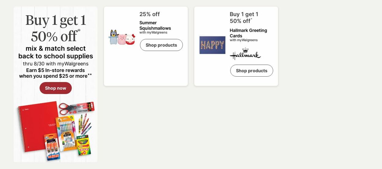 Weekly ad Walgreens 07/28/2025 - 08/06/2025