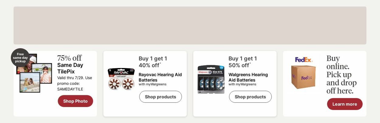 Weekly ad Walgreens 07/28/2025 - 08/06/2025