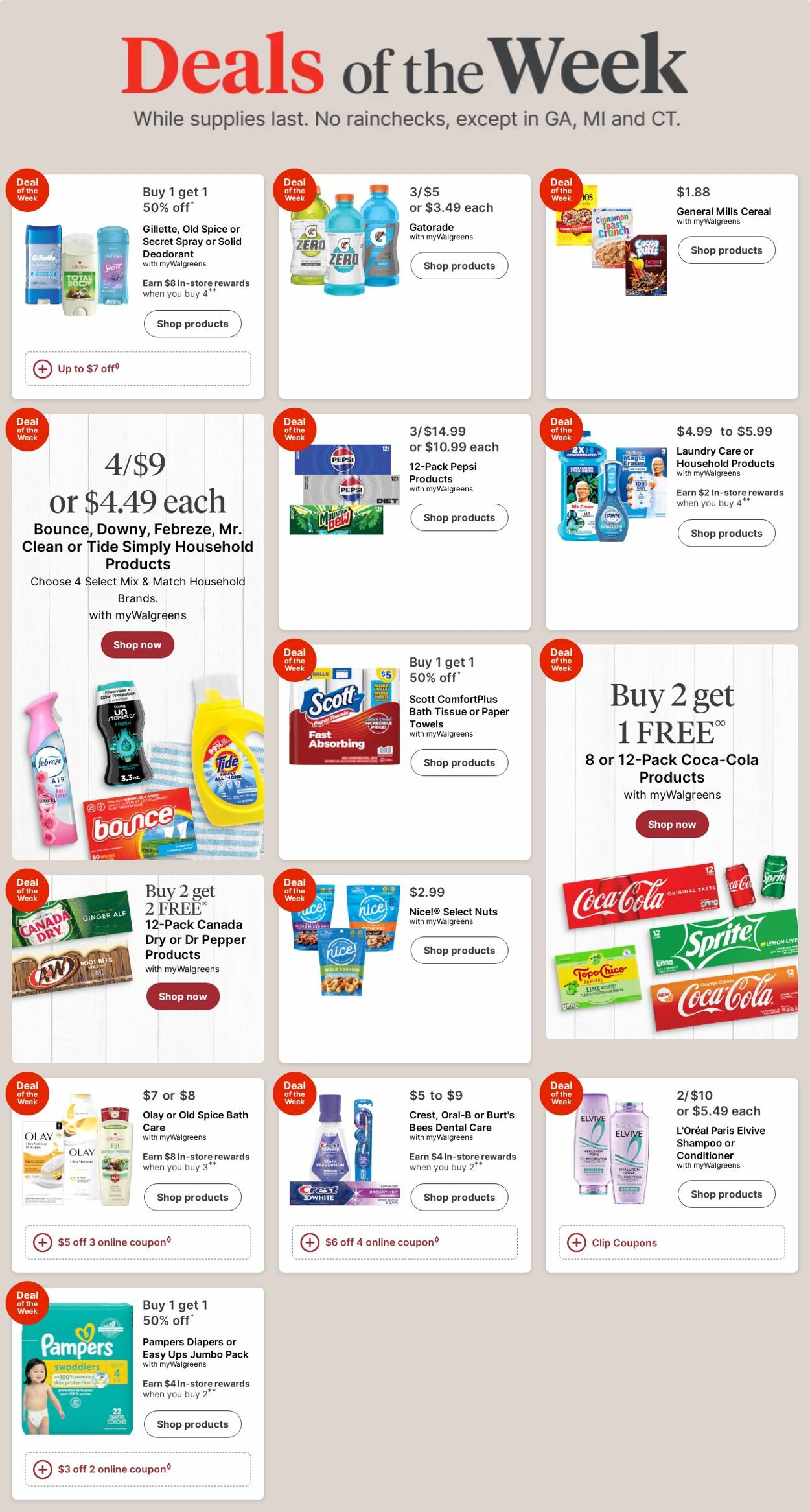 Weekly ad Walgreens 07/28/2025 - 08/06/2025
