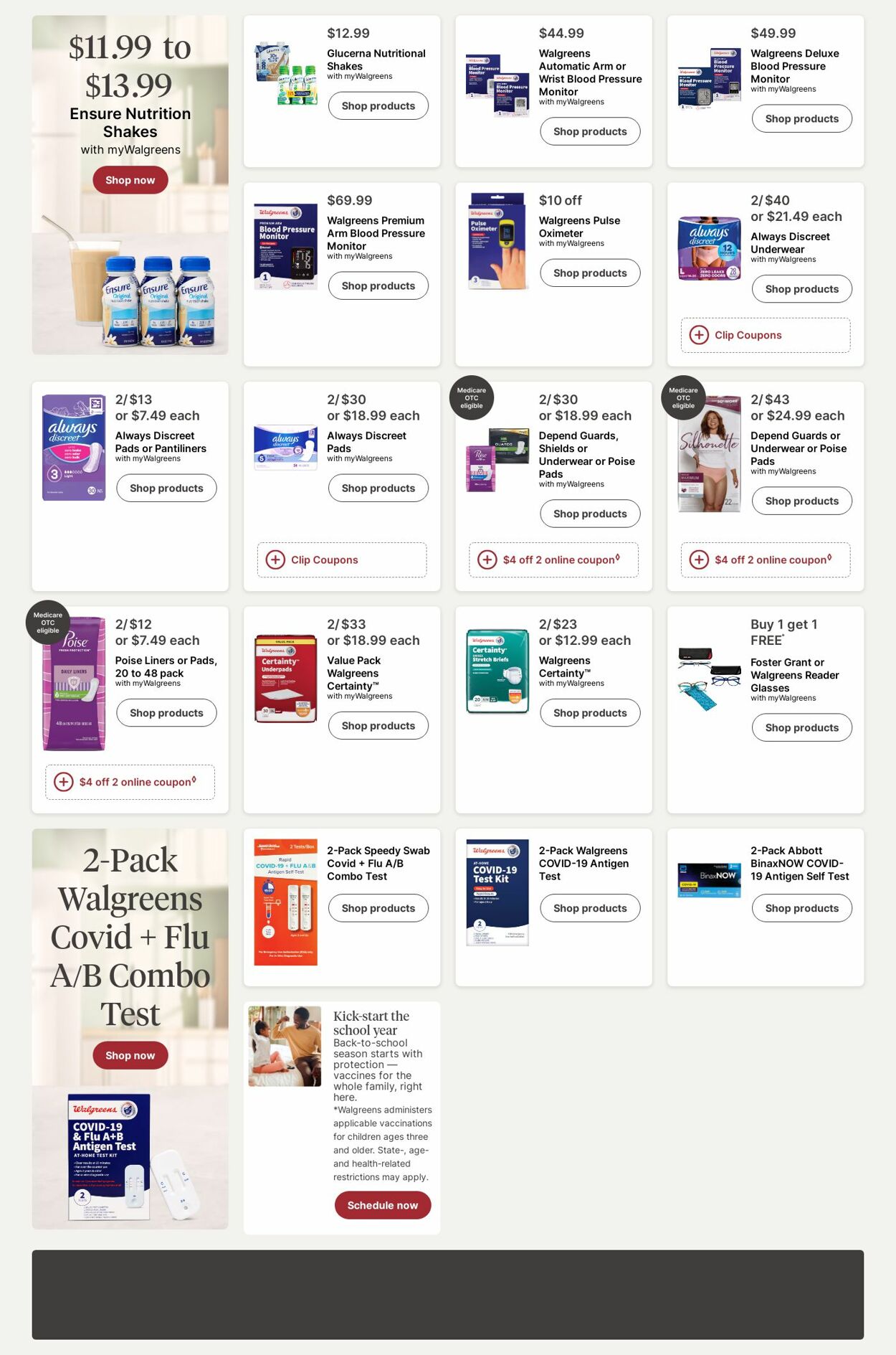 Weekly ad Walgreens 07/28/2025 - 08/06/2025