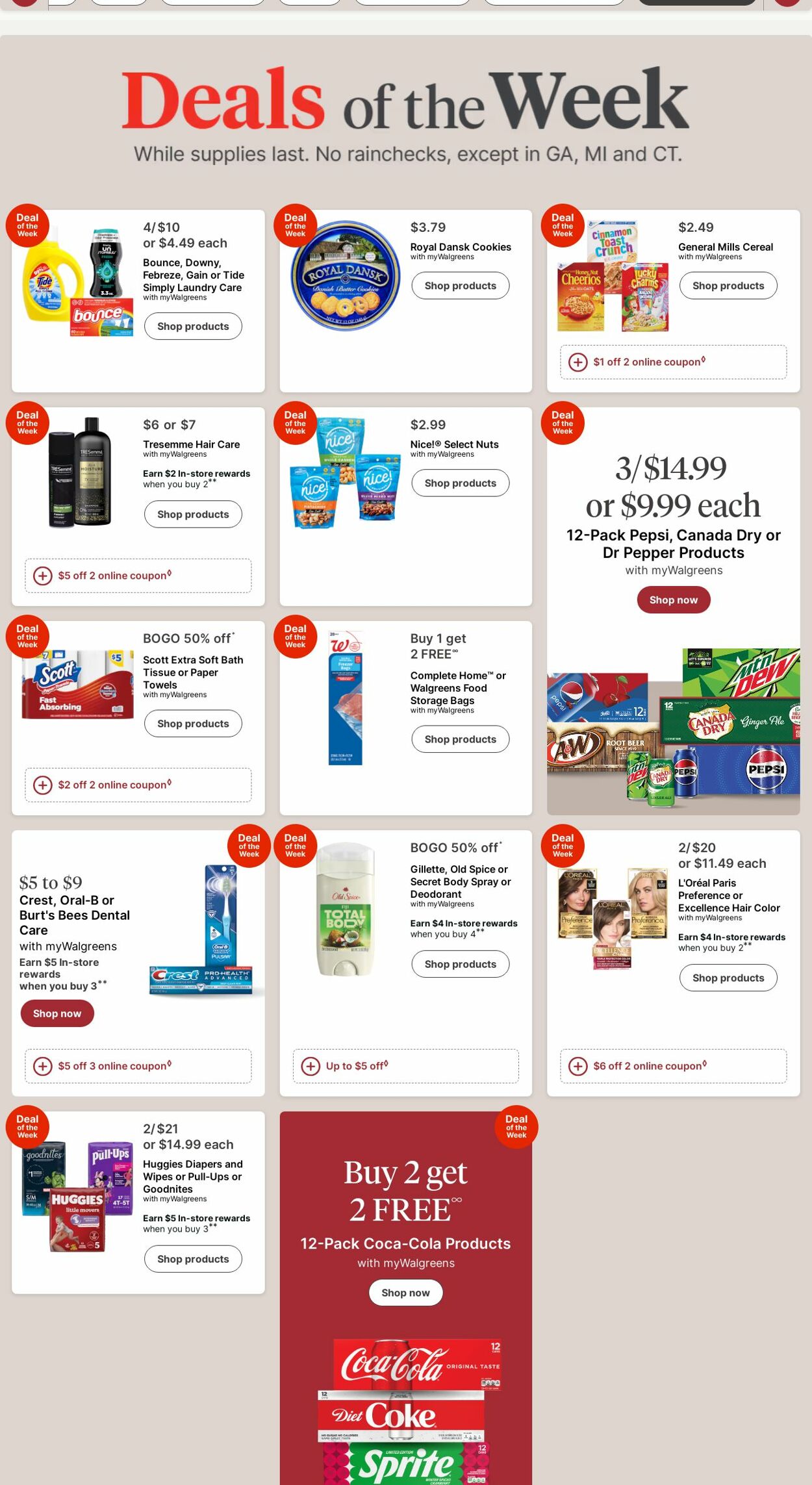 Walgreens Promotional weekly ads