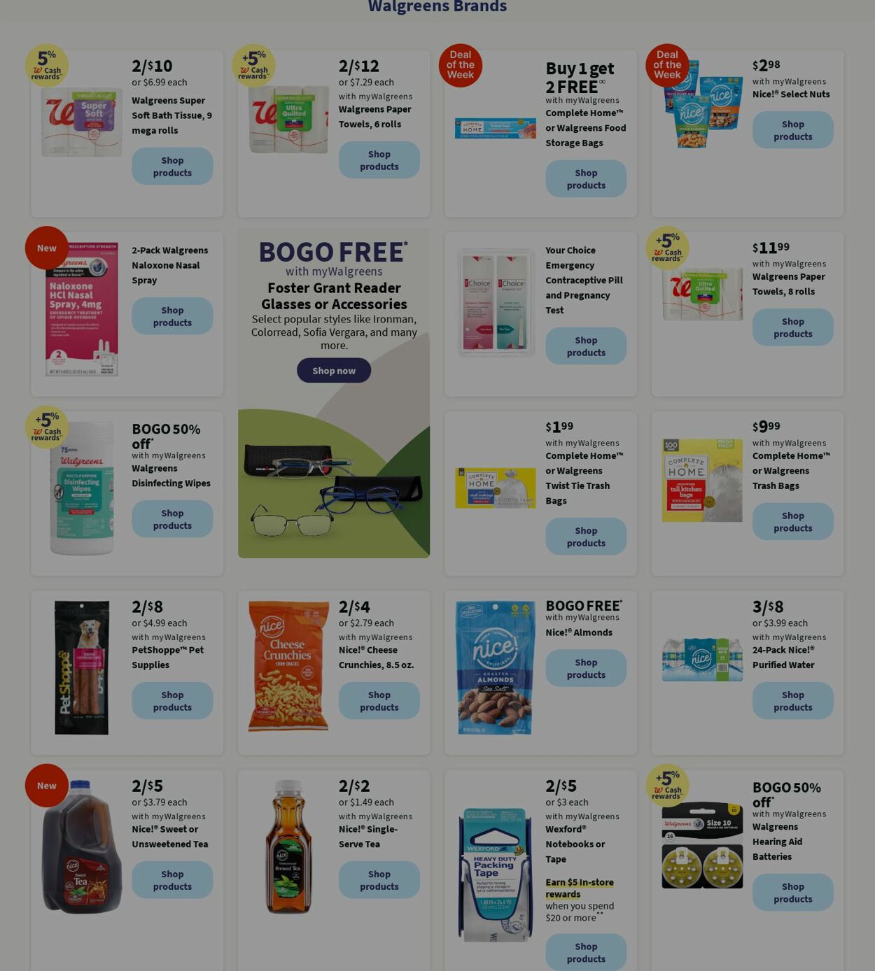 Weekly ad Walgreens 07/15/2024 - 07/24/2024